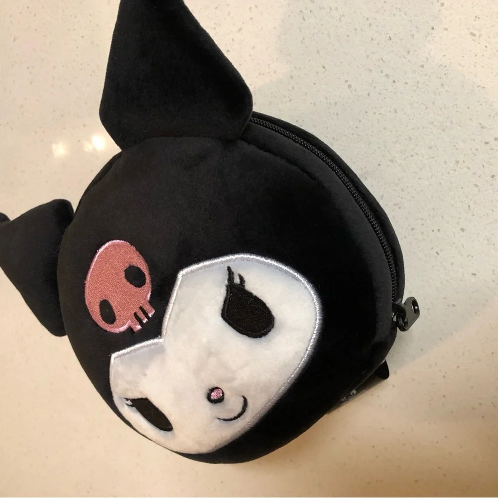Kuromi Plushie and Eye Mask